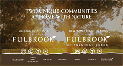 Desktop Screenshot of fulbrookhomes.com